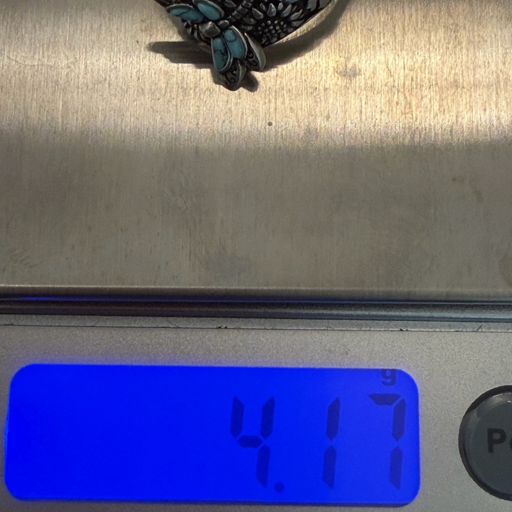 🦋💙 EJALEN Turquoise Dragonfly Ring/wth Box💙🦋 - Picture 6 of 12